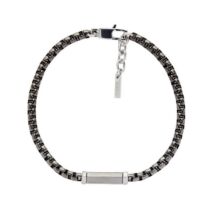 U.S. POLO Βραχιόλι από Ανοξείδωτο ατσάλι Silver(Μήκος 23.00cm) JW9342BR