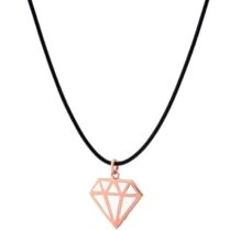 VERY GAVELLO "Bling" Κολιέ από χρυσό 9ct Rose Gold (Μήκος:35.00cm-75.00cm) VPBI-X-R2