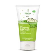 WELEDA Kids 2in1 Shampoo & Body Wash Lime Παιδικό Αφρόλουτρο & Σαμπουάν 2 σε 1 με Άρωμα Δροσερό Μοσχολέμονο 150ml