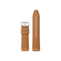 Xiaomi Watch S1 Leather Strap Brown Λουράκι Smartwatch