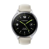 Xiaomi Watch S3/Watch 2/Watch 2 Pro Leather Strap White Λουράκι Smartwatch