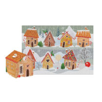 Xmas Παζλ Interdruk 250pcs Gingerbread Village P17736