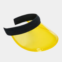 Yellow vinyl headband Κίτρινο Interhat