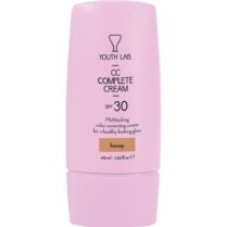 Youth Lab CC Complete Cream Spf30 Ενυδατική Κρέμα Προσώπου Κατά των Κηλίδων & των Ατελειών για Ομοιόμορφο Τόνο Υψηλής Προστασίας με Χρώμα 40ml - Honey (Medium)