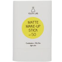 Youth Lab Matte Make Up Spf50 Dark Colour Stick Ανάλαφρο Ματ Αντηλιακό Make-Up Stick Υψηλής Προστασίας με Χρώμα για Ομοιόμορφη Κάλυψη & Έλεγχο της Λιπαρότητας 20g