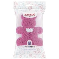 Zansot Baby 6 Months Sponge Βρεφικό Σφουγγαράκι Ιδανικό για την Ευαίσθητη Επιδερμίδα του Μωρού σας 1 Τεμάχιο - Ρόζ Αρκουδάκι