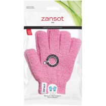 Zansot Exfoliating Body Gloves Γάντια Απολέπισης Σώματος για Αναζωογόνηση & Λεία Επιδερμίδα 1 Ζευγάρι - Ρόζ 