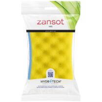 Zansot Hydrotech Double Sided Sponge Διπλό Σφουγγάρι για να Αποβάλλονται Πλήρως τα Βλαπτικά Κατάλοιπα 1 Τεμάχιο - Κίτρινο & Γαλάζιο