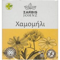 Zarbis Johnz Camomile Tea Ρόφημα Χαμομήλι σε Εμβαπτιζόμενα Φακελάκια 10 Τεμάχια (10 Φακελάκια x 1.1g)
