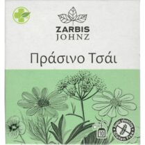Zarbis Johnz Green Tea Ρόφημα Πράσινο Τσάι σε Εμβαπτιζόμενα Φακελάκια 10 Τεμάχια (10 Φακελάκια x 1.2g)