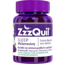 ZzzQuil Sleep Melatonin Συμπλήρωμα Διατροφής Μελατονίνης, Βιταμίνης Β6 & Εκχυλίσματος Βοτάνων για Γρηγορότερο & Ποιοτικότερο Ύπνο με Γεύση Φρούτα του Δάσους 30 Ζελεδάκια ZzzQuil Sleep Melatonin Συμπλήρωμα Διατροφής Μελατονίνης, Βιταμίνης Β6 & Εκχυλίσματος Βοτάνων για Γρηγορότερο & Ποιοτικότερο Ύπνο με Γεύση Φρούτα του Δάσους 30 Ζελεδάκια