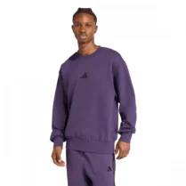 adidas Essentials Feelcozy Ανδρική Φούτερ Μπλούζα Μωβ