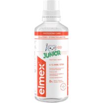 Elmex Caries Protection Junior 6-12 Years Mouthwash Στοματικό Διάλυμα για Παιδιά 6 με 12 Ετών για Προστασία Κατά της Τερηδόνας & Δροσερή Αναπνοή με Ήπια Γεύση Μέντας 400ml