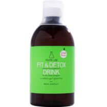 Youth Lab Fit & Detox Drink Συμπλήρωμα Διατροφής Εκχυλίσματος Βοτάνων, Βιταμίνης C & Χρωμίου για Αποτοξίνωση, Διαχείριση Βάρους & Μείωση Κατακράτησης Υγρών σε Πόσιμο Υγρό με Γεύση Πορτοκάλι 500ml