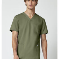 Ανδρική Μπλούζα Cherokee Revolution | V-Neck | 3 Τσέπες | Olive Cherokee