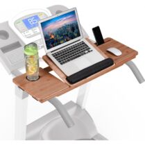 Βάση Laptop για Διάδρομο Γυμναστικής Relaxdays Ρυθμιζόμενη από Μπαμπού 5 x 85.5 x 30 cm - Natural / Black (10053055)