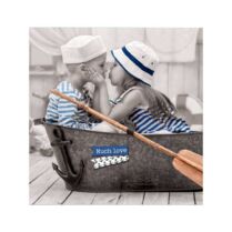 Ευχετήρια Κάρτα Αγάπης 3D YOUNG AT HEART Φιλί
