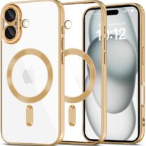 Θήκη Apple iPhone 16 - Tech-Protect MagFlex Διάφανη Σιλικόνης με MagSafe - Shiny Gold (5906302311385) Θήκη Apple iPhone 16 - Tech-Protect MagFlex Διάφανη Σιλικόνης με MagSafe - Shiny Gold (5906302311385)