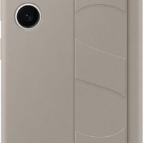 Θήκη Σιλικόνης με Λουράκι Χειρός - Samsung Galaxy S24 - Official Samsung Standing Grip Case - Taupe (EF-GS921CUEGWW)