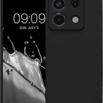 Θήκη Σιλικόνης με Πλαίσιο Κάμερας - Xiaomi Redmi Note 13 Pro 5G / Poco X6 - KWmobile TPU Case with Camera Lens Protector - Black Matte (KWM000020LD001C)