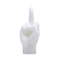 Κερί χειρονομίας, F*ck you 380gr-Άσπρο CandleHand