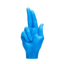 Κερί χειρονομίας, Gun Fingers 360gr-Μπλε CandleHand