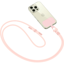 Λουράκι Λαιμού Tech-Protect C5S Rope Crossbody Strap Αποσπώμενο για Θήκες Κινητών / Smartphones - Baby Pink (5906302312900)