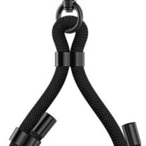 Λουράκι Χειρός Tech-Protect C4S Rope Wrist Strap Αποσπώμενο για Θήκες Κινητών / Smartphones - Black (5906302371686)