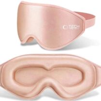 Μάσκα Ύπνου Tech-Protect Eyeshade Sleep Mask με Αφρό Μνήμης - Baby Pink (5906302376179)