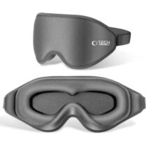 Μάσκα Ύπνου Tech-Protect Eyeshade Sleep Mask με Αφρό Μνήμης - Grey (5906302332908)