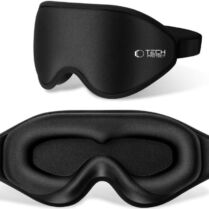 Μάσκα Ύπνου Tech-Protect Eyeshade Sleep Mask με Αφρό Μνήμης - Matte Black (5906302376162)
