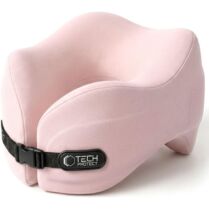 Μαξιλάρι Ταξιδιού Λαιμού / Αυχένα Tech-Protect ComfortRest Εργονομικό με Memory Foam για Αεροπλάνο - Pink (5906302340125)