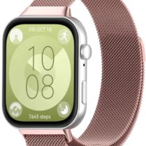 Μεταλλικό Λουράκι - Huawei Watch Fit 5 / 5 Pro / 4 / 4 Pro / 3 - Tech-Protect Milaneseband - Rose Gold (5906302310487)