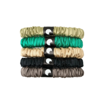 Μεταξωτό Scrunchie Small-Πράσινο BLOOM MOON Μεταξωτό Scrunchie Small-Πράσινο BLOOM MOON