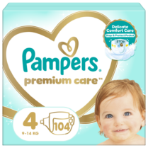 Πάνες Pampers Premium Care Mega Pack Νο4 (9-14kg) 104τεμ Πάνες Pampers Premium Care Mega Pack Νο4 (9-14kg) 104τεμ