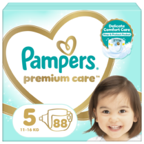Πάνες Pampers Premium Care Mega Pack Νο5 (11-16kg) 88τεμ Πάνες Pampers Premium Care Mega Pack Νο5 (11-16kg) 88τεμ
