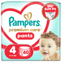 Πάνες Pampers Premium Care Pants Jumbo Pack Νo4 (9-15kg) 40τεμ