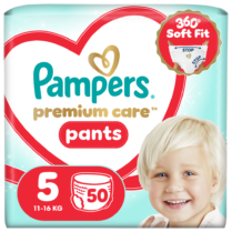 Πάνες Pampers Premium Care Pants Jumbo Plus Νo5 (12-17kg) 50τεμ