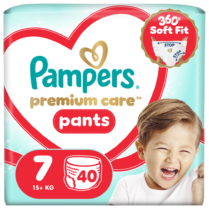 Πάνες Pampers Premium Care Pants Jumbo Plus Νo7 (15+kg) 40τεμ