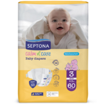 Πάνες Septona Calm N' Care Midi No3 (4-9Kg) 60τεμ