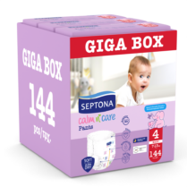 Πάνες Septona Calm N' Care Pants Giga Box Maxi No4 (7-13Kg) 144τεμ (3*48τεμ)