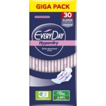 Σερβιέτες EveryDay Hyperdry SUPER Ultra Plus Center Plus 30τεμ.