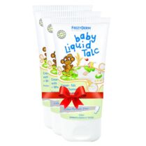 Σετ Frezyderm Baby Liquid Talc 3x150ml,Υγρή Πούδρα για την Περιποίηση της Βρεφικής & Παιδικής Επιδερμίδας
