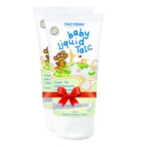Σετ Frezyderm Baby Liquid Talc Υγρή Πούδρα για την Περιποίηση της Βρεφικής & Παιδικής Επιδερμίδας 2x150ml