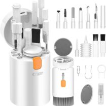 Σετ Καθαρισμού Συσκευών Tech-Protect CS01 20 in 1 Cleaner Set για Smartphone / Tablet / Laptop / Earphone / Camera - White (5906302360758)