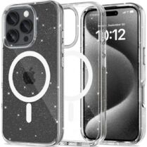 Σκληρή Διάφανη Θήκη MagSafe - Apple iPhone 16 Pro Max - Tech-Protect FlexAir Hybrid - Glitter (5906302311453)