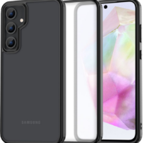 Σκληρή Ημιδιάφανη Θήκη - Samsung Galaxy A35 - Tech-Protect MagMat - Matte Black (5906203691890)