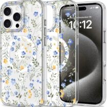 Σκληρή Θήκη MagSafe - Apple iPhone 16 Pro Max - Tech-Protect MagMood - Spring Flowers (5906302311538)