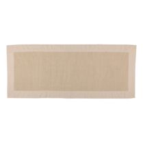 Σουπλά Zefiro μπεζ με ribbed σχέδιο 220 x 50 cm Coincasa - 000495947 Μπεζ
