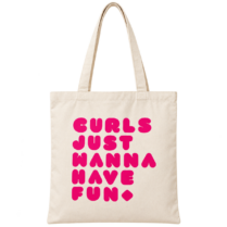 ΤΣΑΝΤΑ ΒΑΜΒΑΚΕΡΗ curls just wanna have fun CHERRYBOX